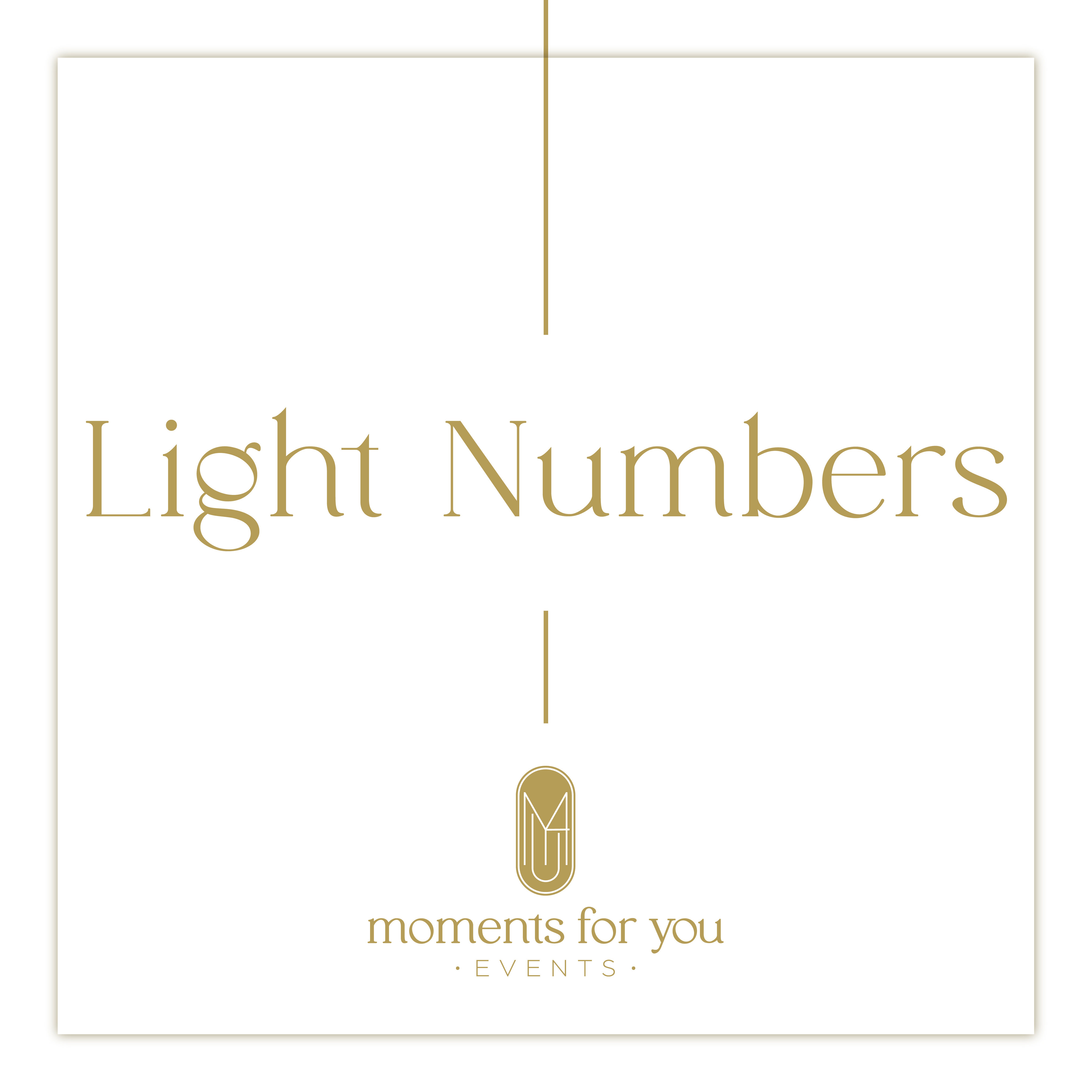 N�meros Luminosos em Luz RGB